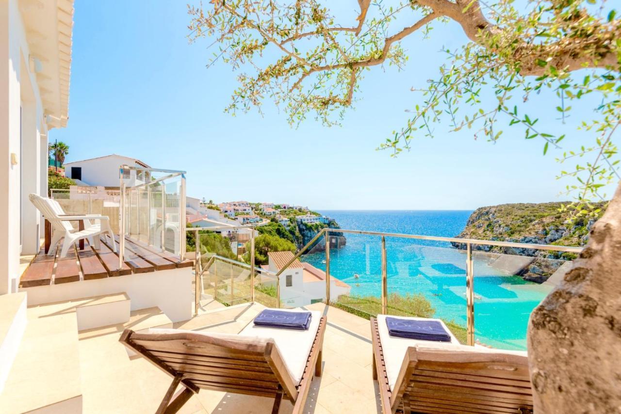 Seafront Villa Bellavista With Heated Pool By Dadovillas Cala En Porter  Exterior foto