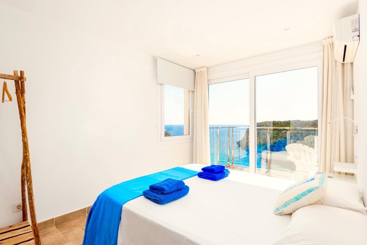 Seafront Villa Bellavista With Heated Pool By Dadovillas Cala En Porter  Exterior foto