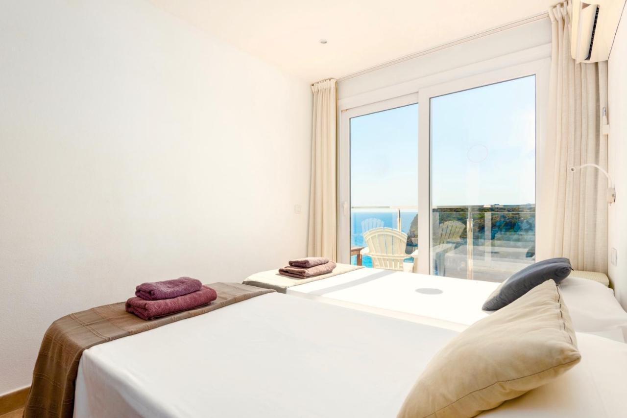 Seafront Villa Bellavista With Heated Pool By Dadovillas Cala En Porter  Exterior foto